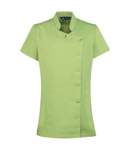 Premier Womens/Ladies Orchid Short-Sleeved Tunic (Lime) - UTPC6881