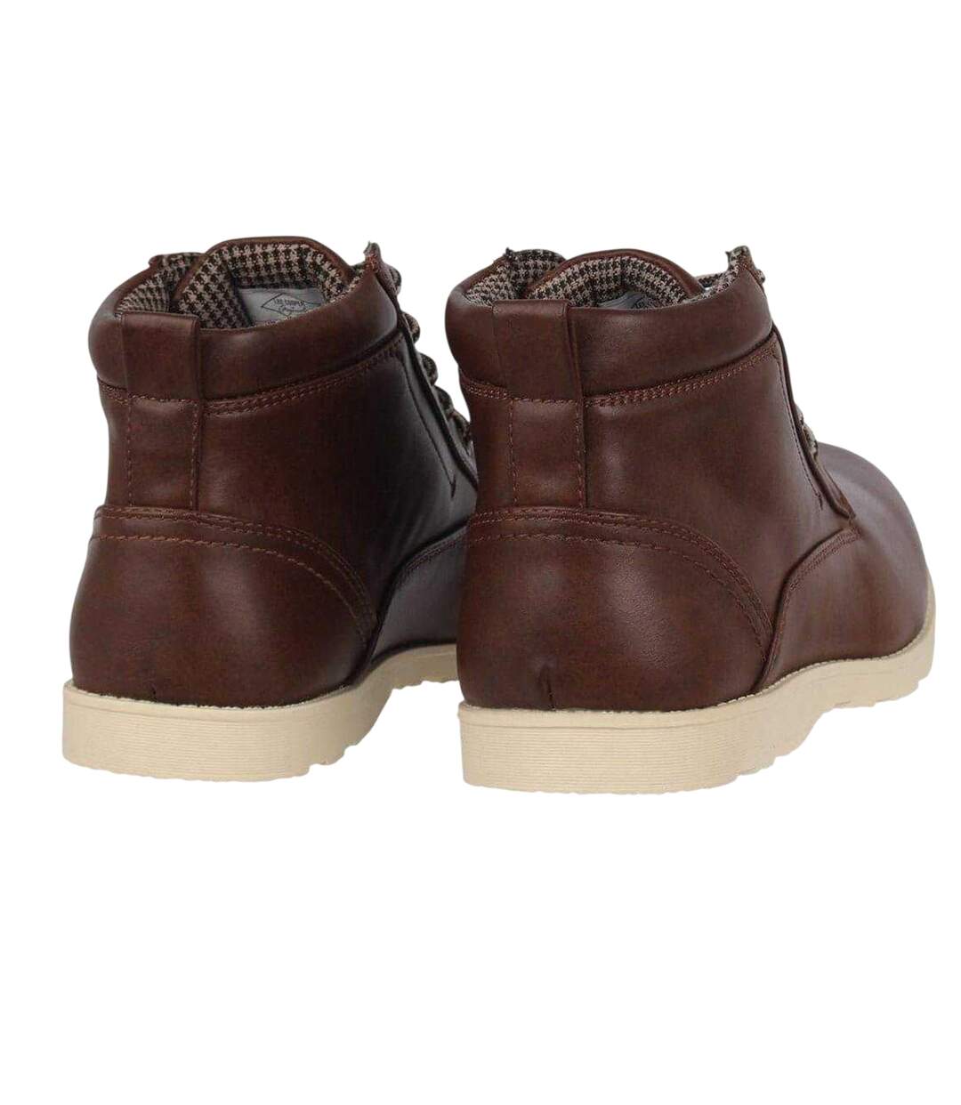 Chaussures Montantes De Randonnée Deans Homme Marron Lee Cooper-2