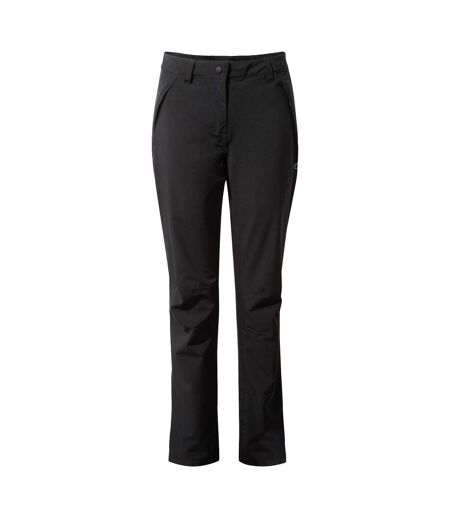 Womens/ladies airedale ii waterproof trousers black Craghoppers