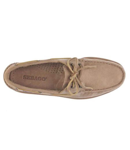 Chaussures Bateau Dockside Portland Homme Beige Brut Total Sebago