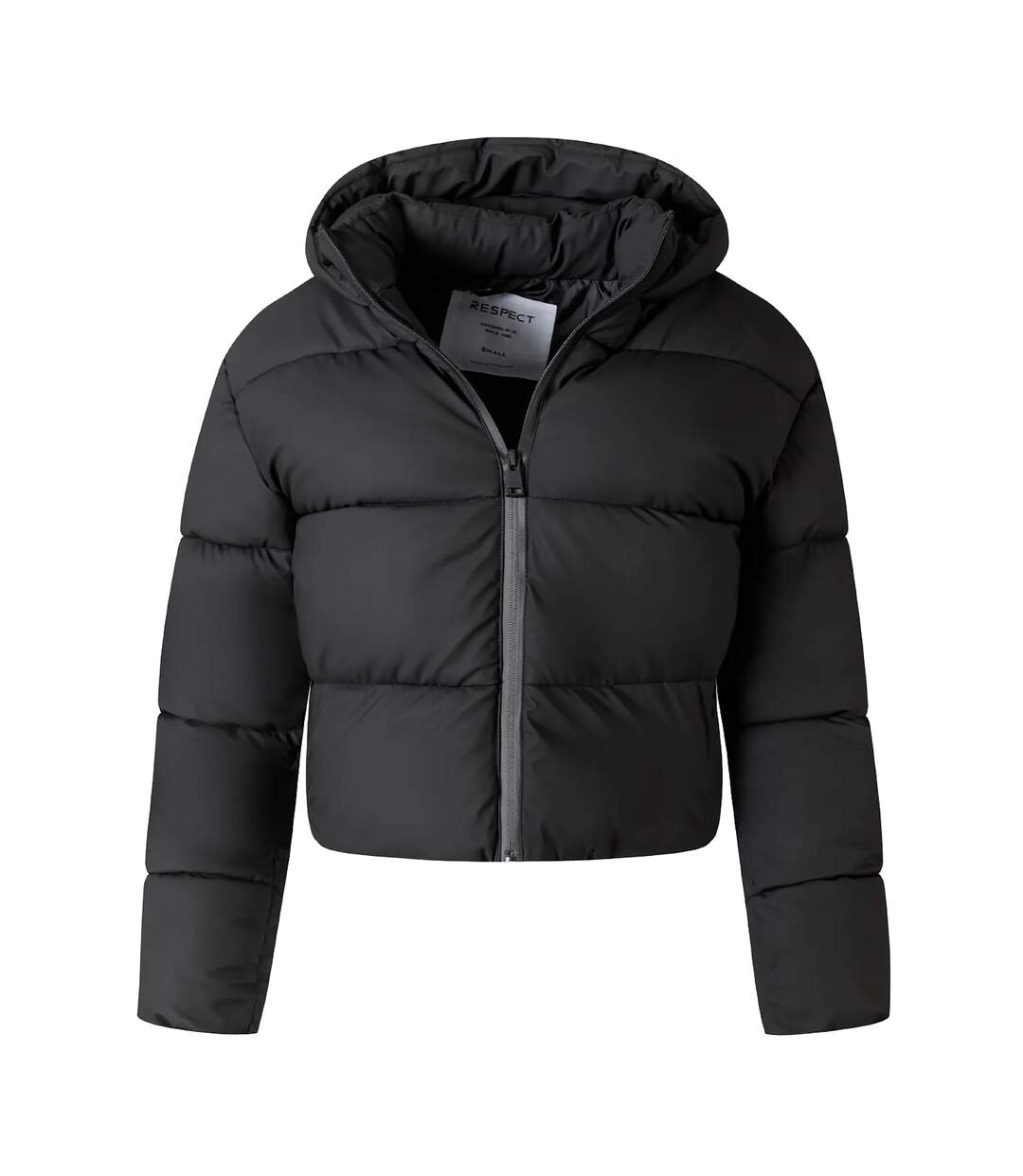 Doudoune Matelassée Motif/style Matelassé Femme Noir Minoti-4