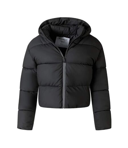 Doudoune Matelassée Motif/style Matelassé Femme Noir Minoti