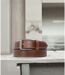 Ceinture en cuir marron foncé pour homme - élégance décontractée en vachette véritable-4