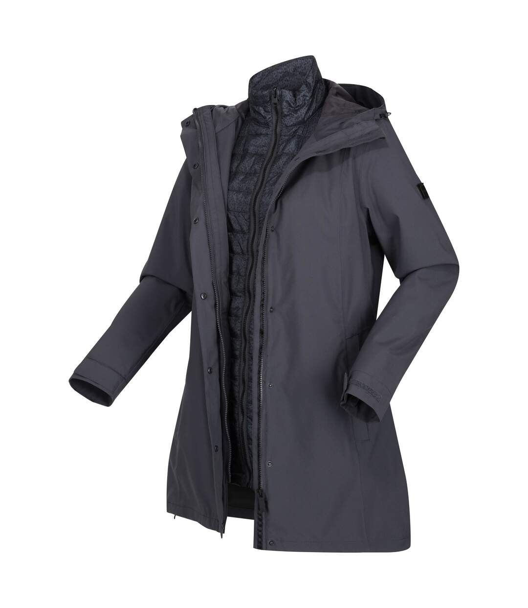 Veste imperméable denbury femme gris phoque Regatta-3