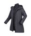 Regatta Womens/Ladies Denbury III 2 in 1 Waterproof Jacket (Seal Grey) - UTRG8147