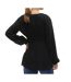 Blouse de Grossesse Noire Femme Mamalicious 20019587 - L