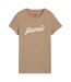 T-shirt Motif/style Texte Essentials Femme Beige Puma-1