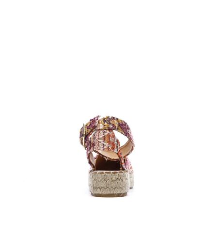 Sandales oranges/roses homme pare gabia daniela