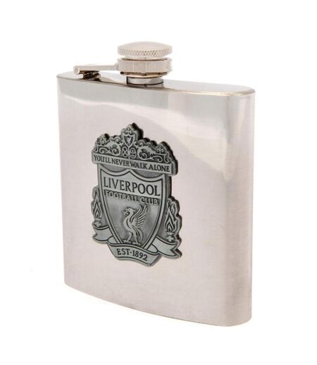 Liverpool FC Hip Flask (Silver) (One Size) - UTTA4430