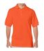 Mens Dryblend Polo Shirt Orange Gildan-1