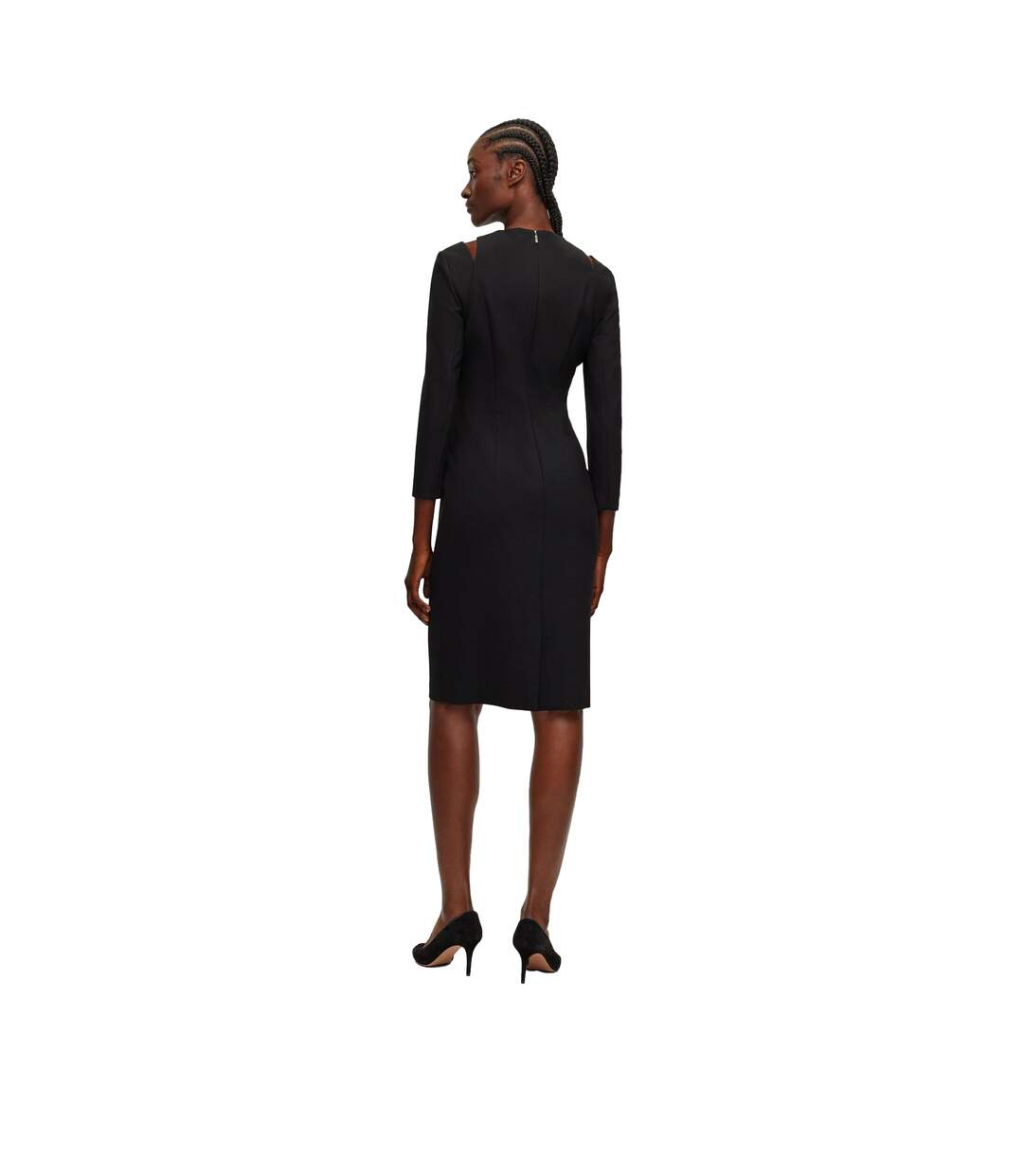 Robe Décontractée Dadeka Femme Noir Boss-3
