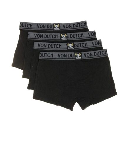 X4 Boxers Homme Noir Von Dutch ORIAS - L