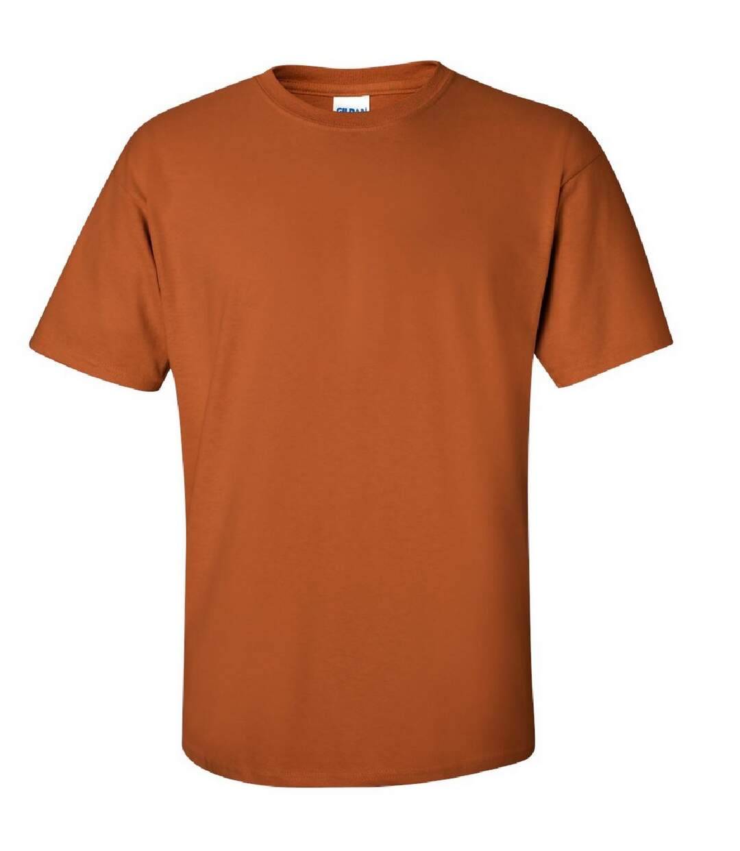 T-shirt à manches courtes homme orange texas Gildan