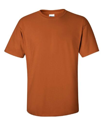 Gildan Mens Ultra Cotton Short Sleeve T-Shirt (Texas Orange) - UTBC475
