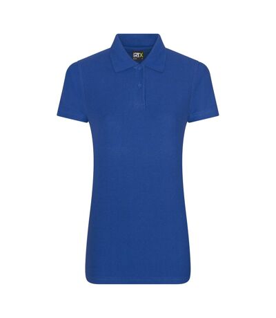 Polo pro femme bleu roi PRO RTX