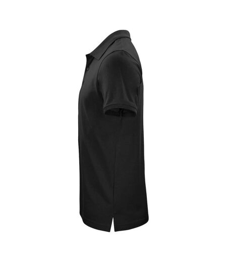Mens Classic Polo Shirt Black Clique