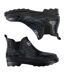 Regatta Great Outdoors Womens/Ladies Harper Low Cut Wellington Boots (Black/Black) - UTRG1006-4