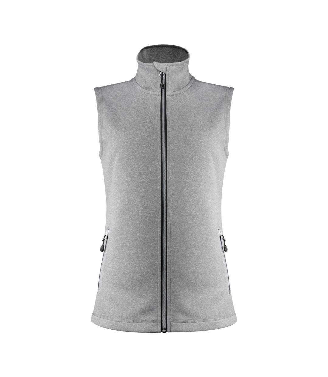 Veste Sans Manches Powerslide Femme Gris Chiné Printer-1