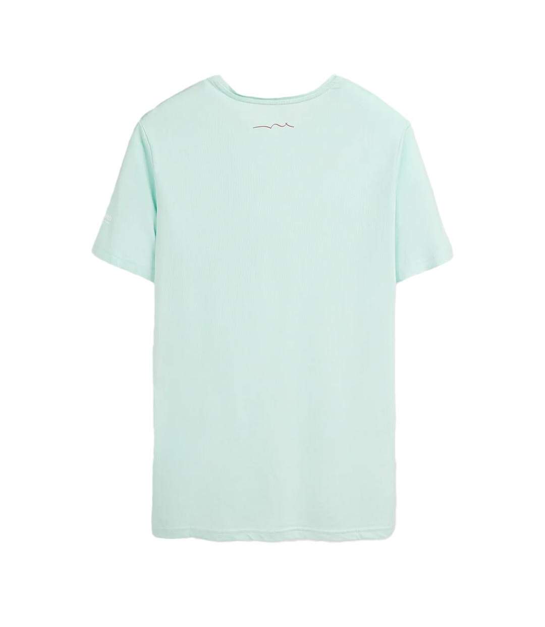 T-shirt vert menthe homme teddy smith t-geo - l-2