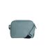 Dion plain vegan leather crossbody bag one size mineral blue Weird Fish-2