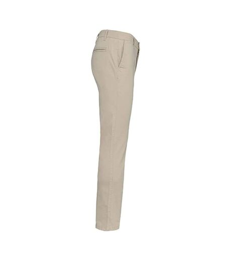 Chino Motif/style Uni Homme Beige Kariban