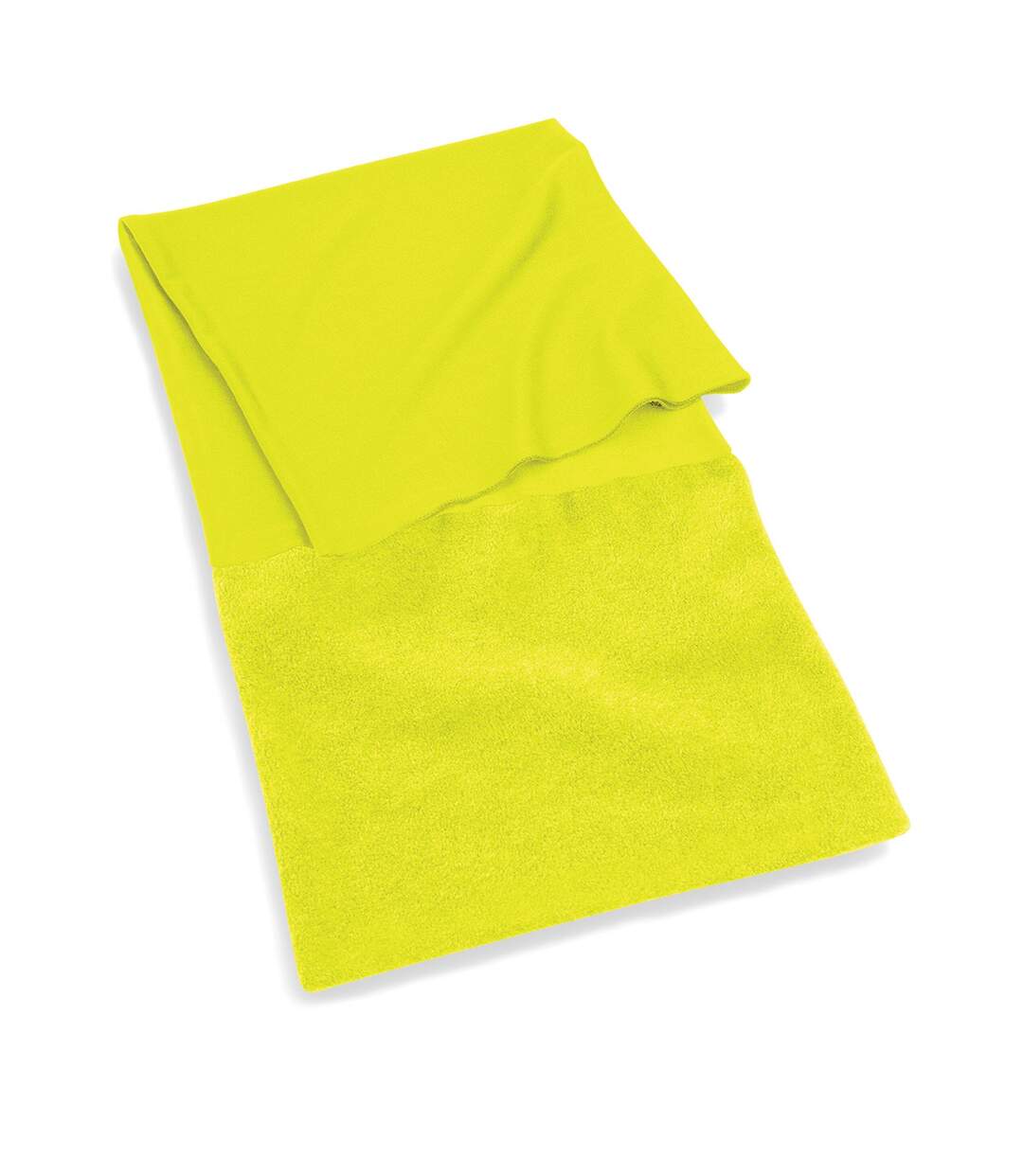 Cache-cou morf adulte taille unique jaune fluo Beechfield-2