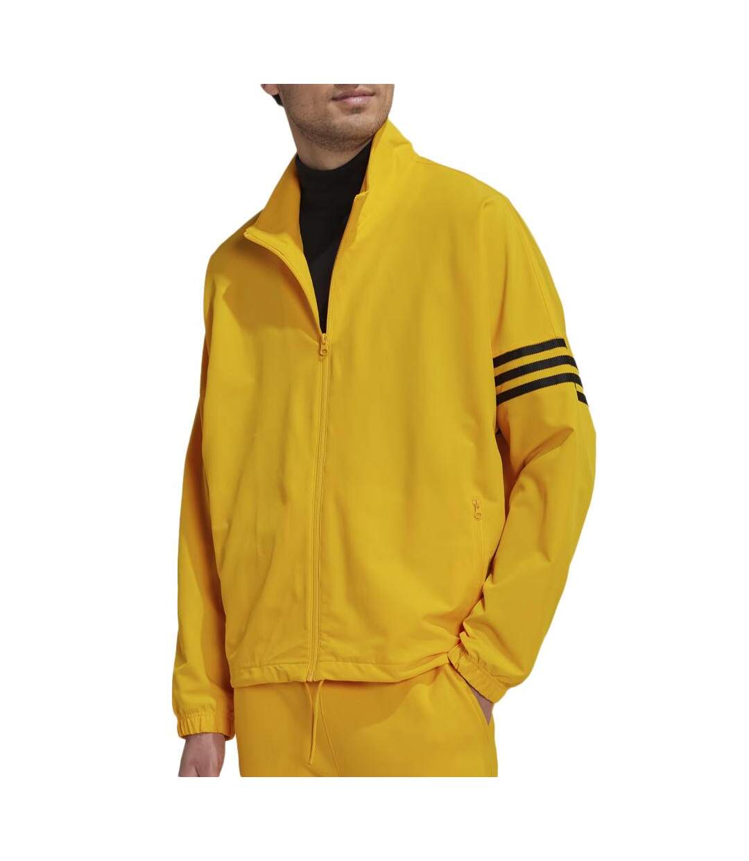 Veste Orange Homme Adidas New Tracktop - S-1