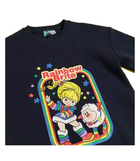 Robe Pull Femme/danse Bleu Marine Rainbow Brite