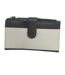 Womens/ladies Mae Leather Purse One Size Black Light Grey Eastern Counties Leather-1