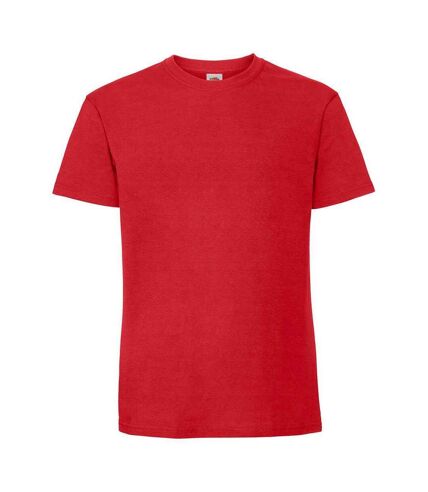 T-shirt ringspun premium homme rouge Fruit of the Loom