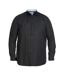 D555 Mens Richard Oxford Kingsize Long-Sleeved Shirt (Black) - UTDC462
