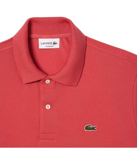Mens Originals Pique Classic Polo Shirt Red Lacoste