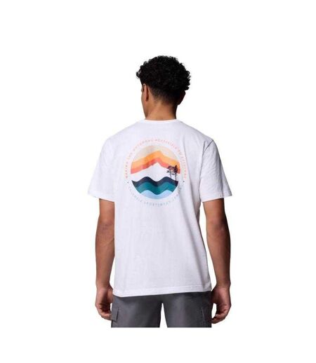 T-shirt  Kettle River Homme Blanc Columbia