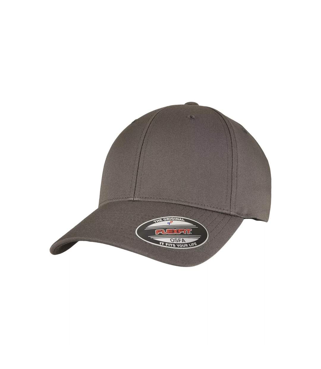 Casquette De Baseball Alpha Shape Gris Foncé Flexfit-4