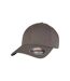 Casquette De Baseball Alpha Shape Gris Foncé Flexfit-4