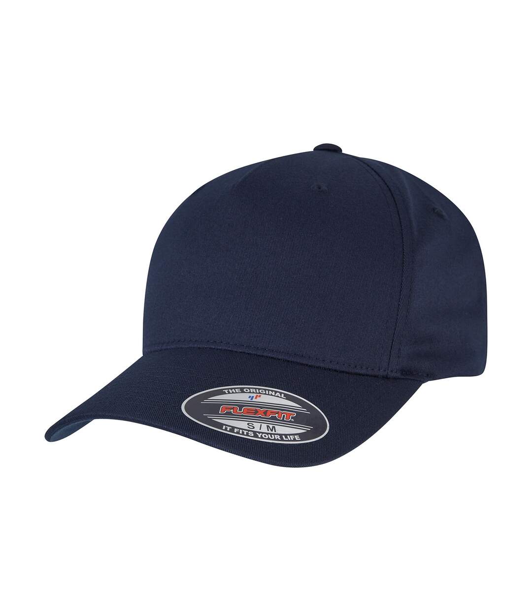 Casquette adulte bleu marine grisâtre Flexfit-1