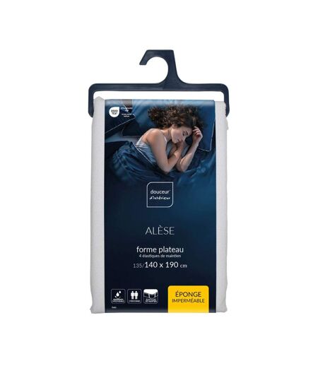 Alèse Imperméable Shelly 140x190cm Blanc