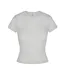 Womens/ladies Crew Neck T-shirt Light Heather Grey Skims-2
