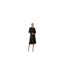 Womens/ladies Woven Midi Skirt Black Vero Moda-1