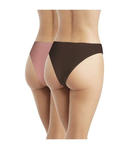 Lot de 2 tangas coton Body Touch Easy