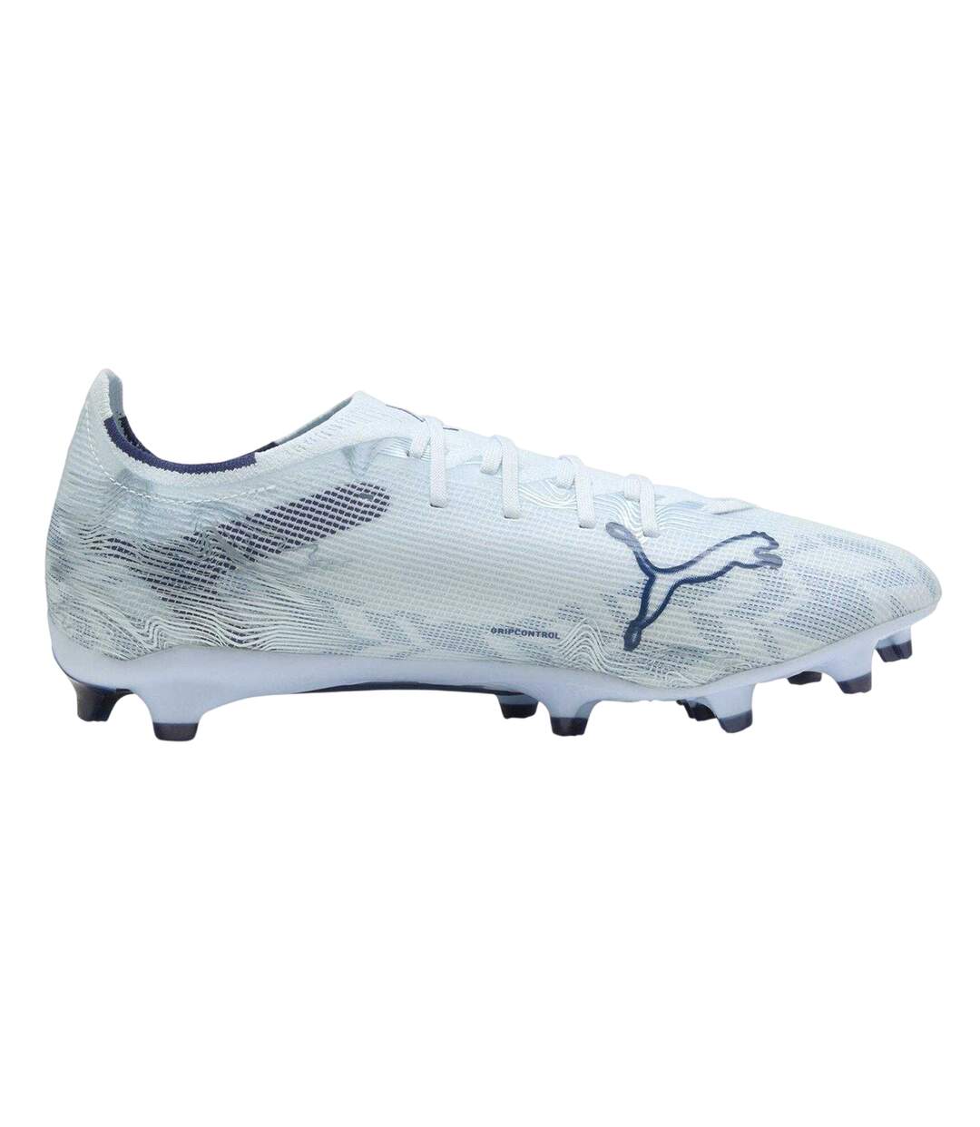 Mens Ultra 5 Match Firm Ground Football Boots Ice Blue Puma-1