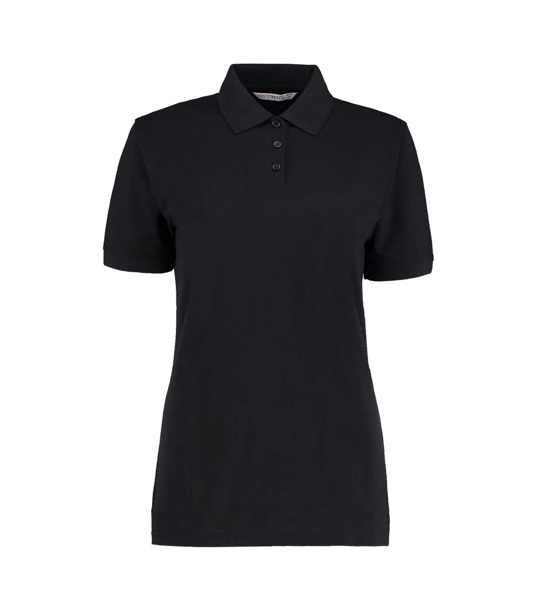 Polo Klassic Femme Noir Kustom Kit-1