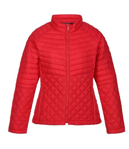 Regatta Womens/Ladies Tulula Quilted Padded Jacket (Miami Red) - UTRG9574
