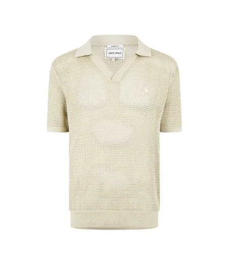 Polo Homme Vert Pâle Jack Wills
