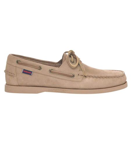 Chaussures Bateau Dockside Portland Homme Beige Brut Total Sebago