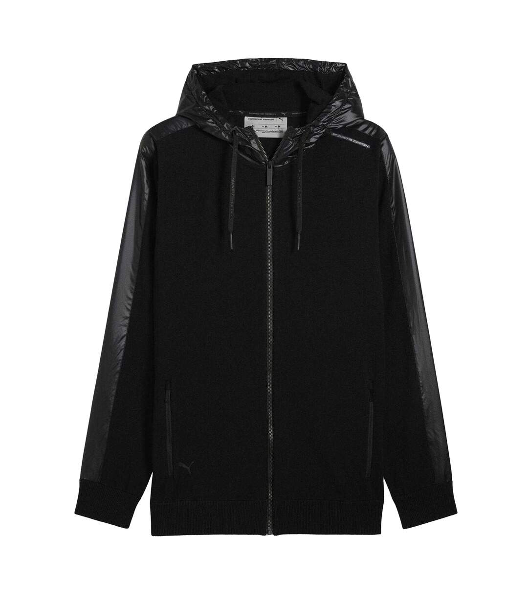 Mens Pd Leisure Softshell Jacket Black Puma-2