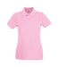 Polo Premium Femme Rose Clair Fruit Of The Loom-1