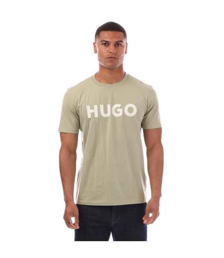 T-shirt Dulivio Homme Vert Hugo