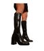 Bottes hauteur genoux zhuri femme noir Where's That From