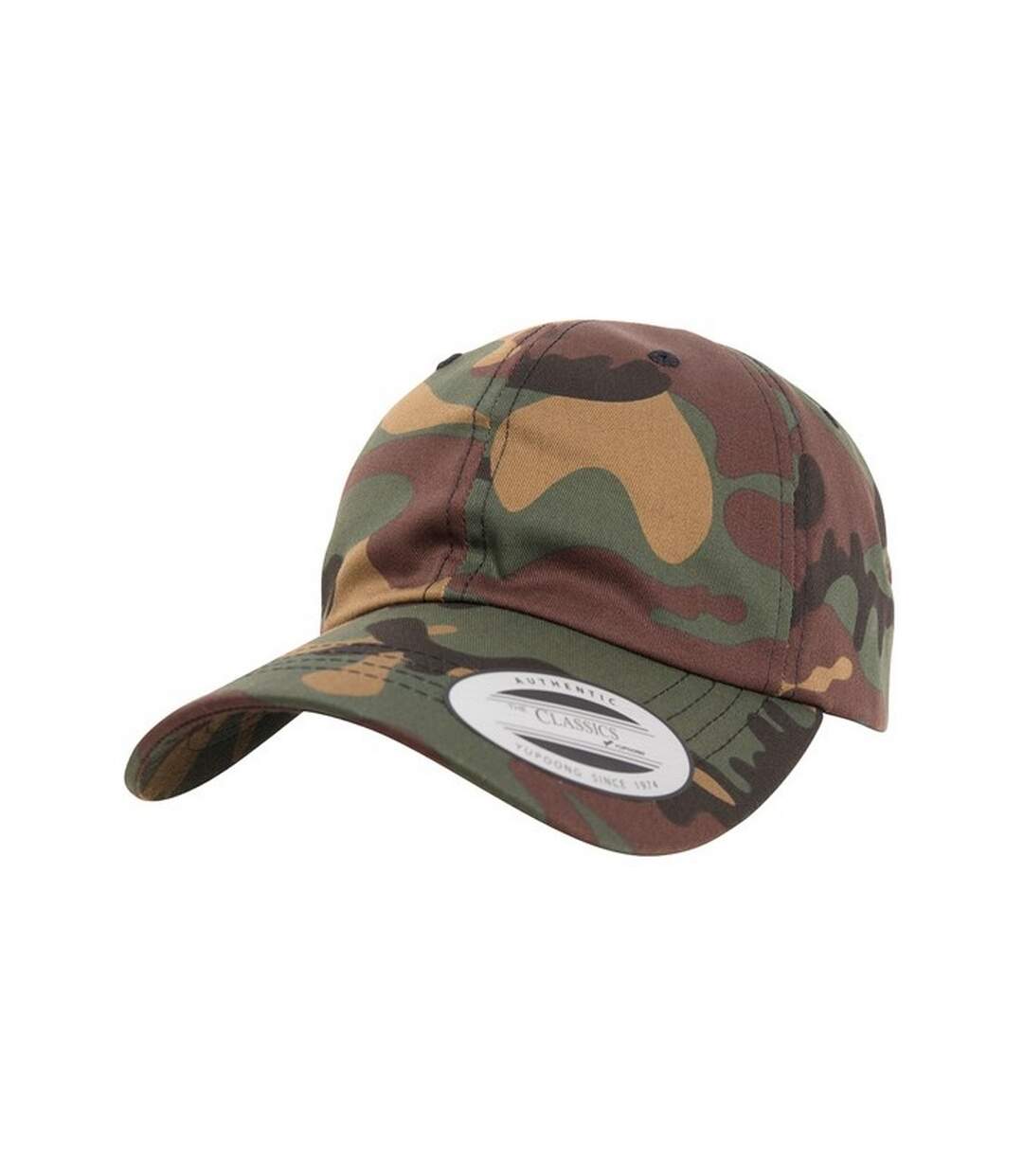 Casquette de baseball yupoong vert Flexfit-1